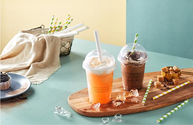 Multiscene Odorless White Paper Straws , Dye Free Individually Wrapped Paper Straws 0