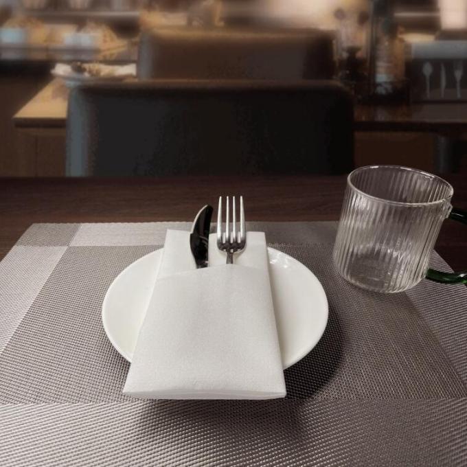 Multicolor Cloth Like Paper Napkins Serviettes Durable Multipurpose 0