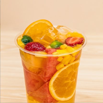 Disposable Biodegradable 12oz PLA Cups For Cold Drink Compostable Plastic Cups