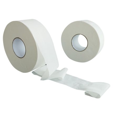 Practical Jumbo Roll Bathroom Tissue , Compostable Jumbo Toilet Rolls 2 Ply